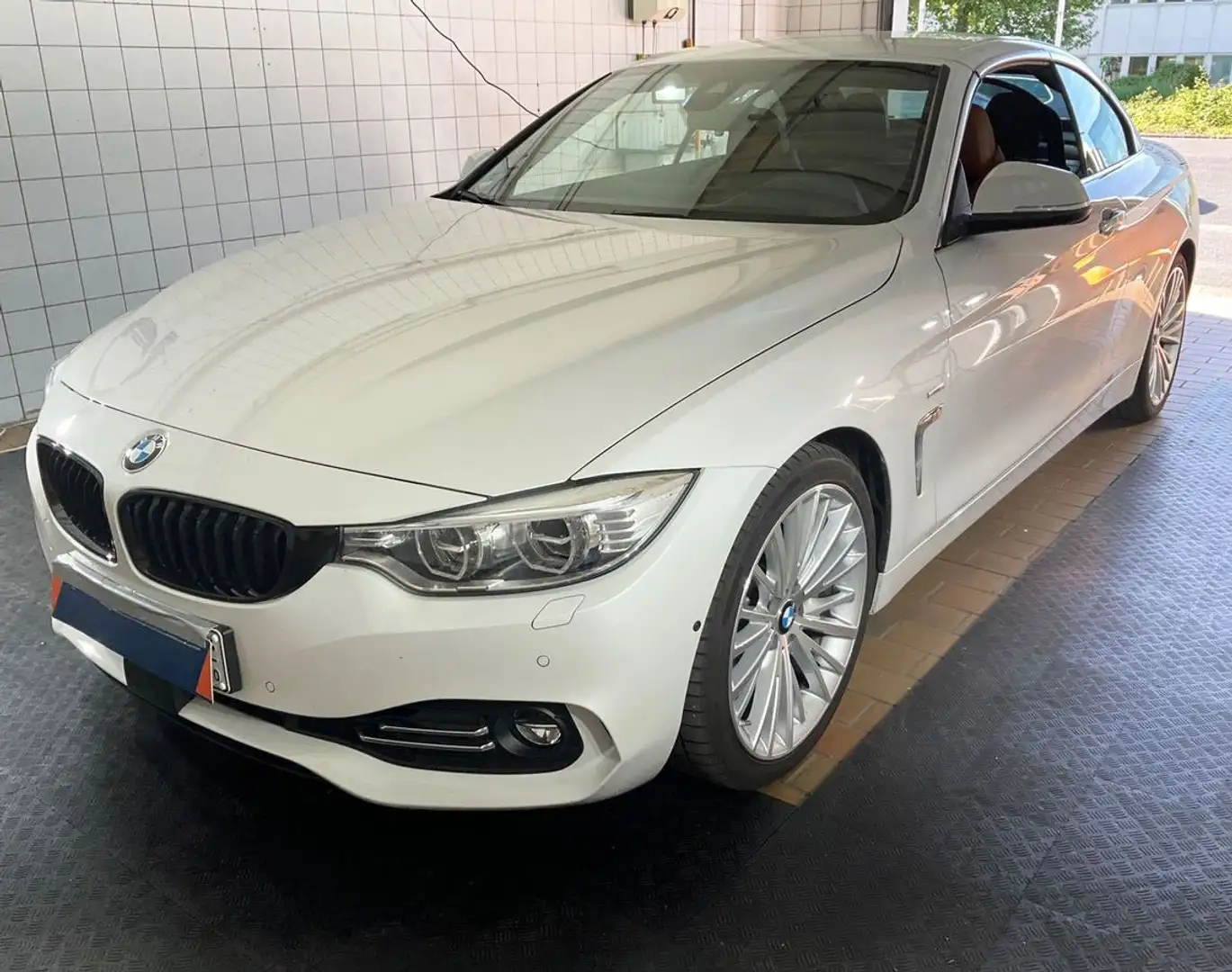BMW 435 435iA Cabrio*Luxury Line*Voll*52TKM*NP 79.100€ Blanc - 1