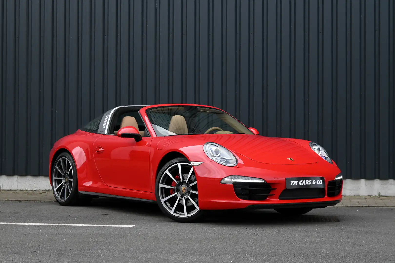 Porsche Targa 991 Targa 4 / 62dkm / sportuitlaat, zetelver Rojo - 2