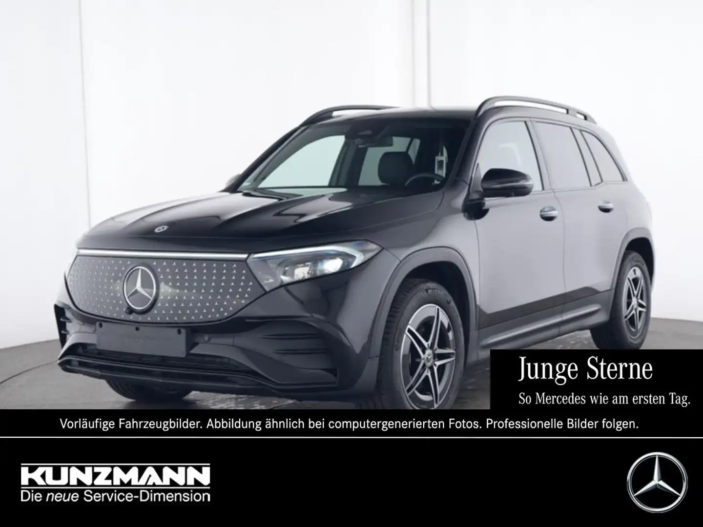 Mercedes-Benz EQB 300 4M AMG Night Panorama HeadUp 7-Sitzer Schwarz - 1