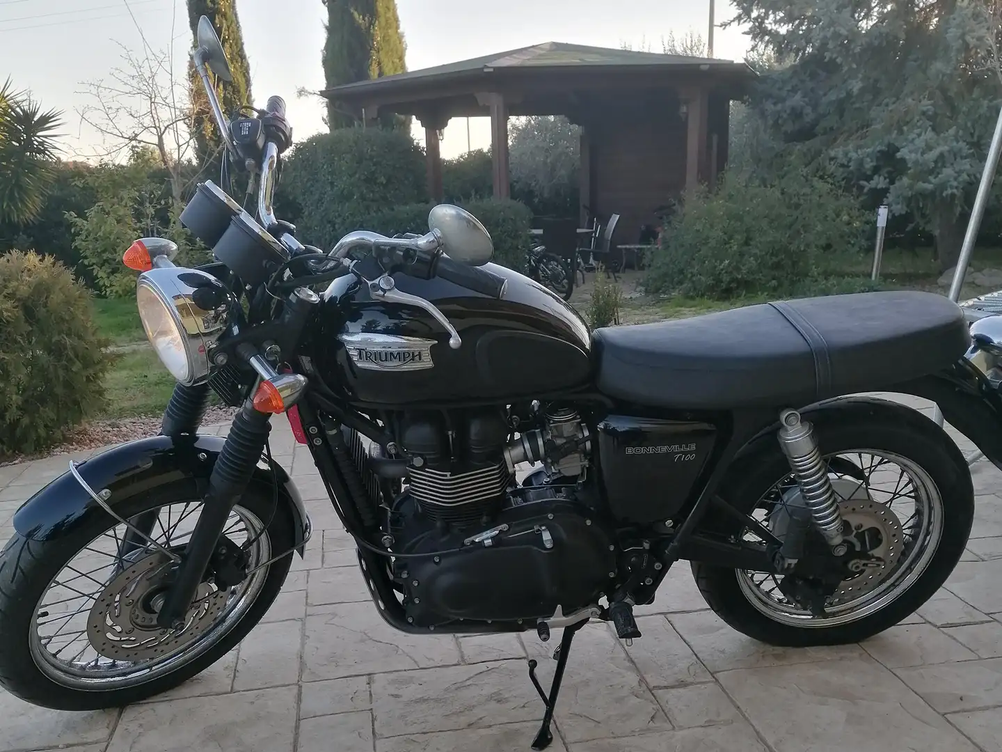 Triumph Bonneville T100 Fekete - 1
