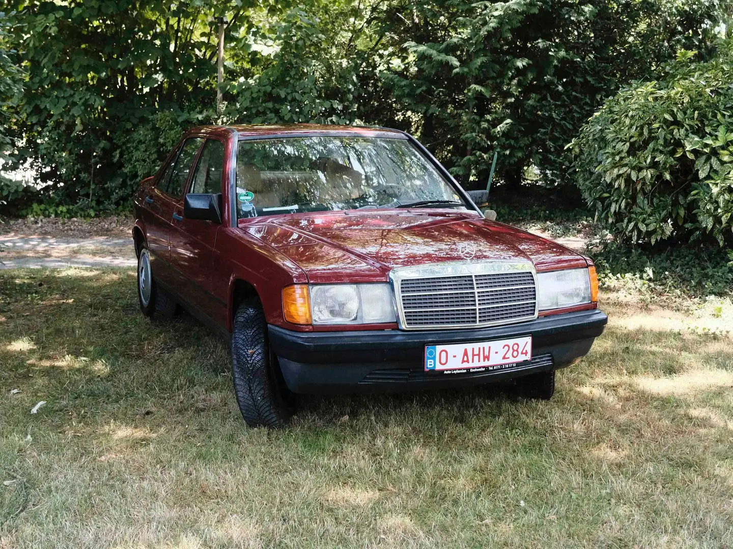 Mercedes-Benz 190 E W201 Rouge - 1
