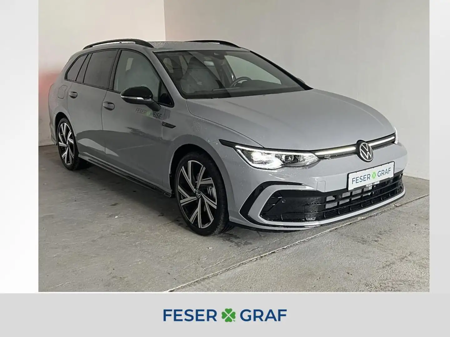 Volkswagen Golf Variant R-Line 2.0 TSI DSG/LED/Rear View/App-Conne Grau - 1