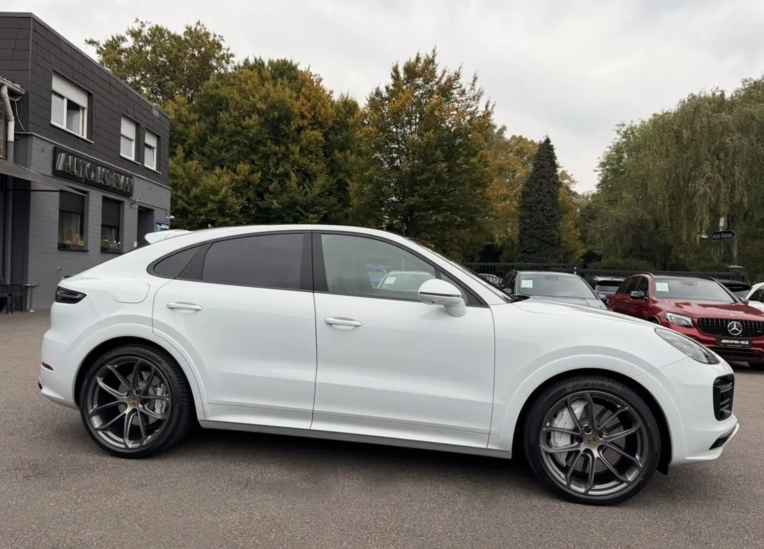Porsche Cayenne Coupe Turbo Leichtbau-Paket ACC/HUD/Burm Weiß - 2