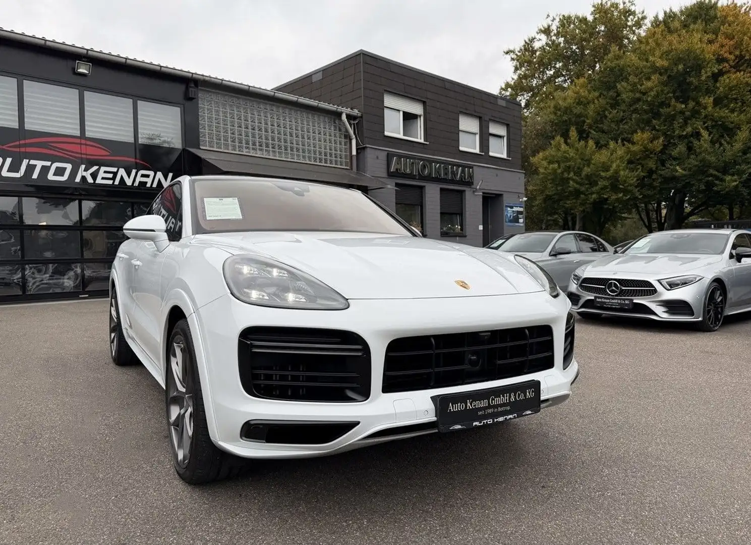 Porsche Cayenne Coupe Turbo Leichtbau-Paket ACC/HUD/Burm Weiß - 1