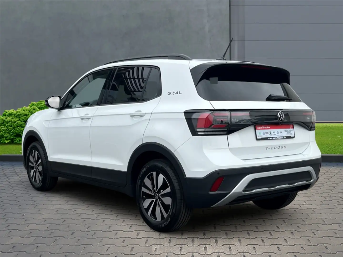 Volkswagen T-Cross 1.0 TSI 70 kW Goal+Kamera+LED+Einparkhilfe vo+hi Weiß - 2