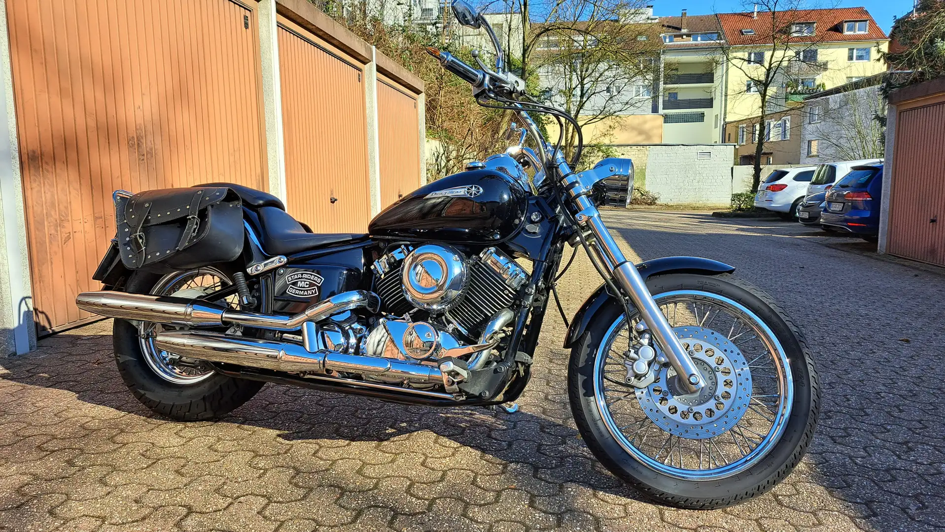 Yamaha XVS 650 Negru - 1