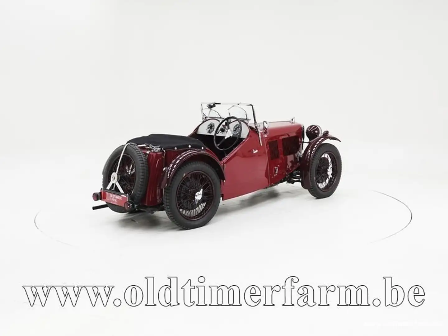 MG J2 supercharged '33 CH4222 Rood - 2
