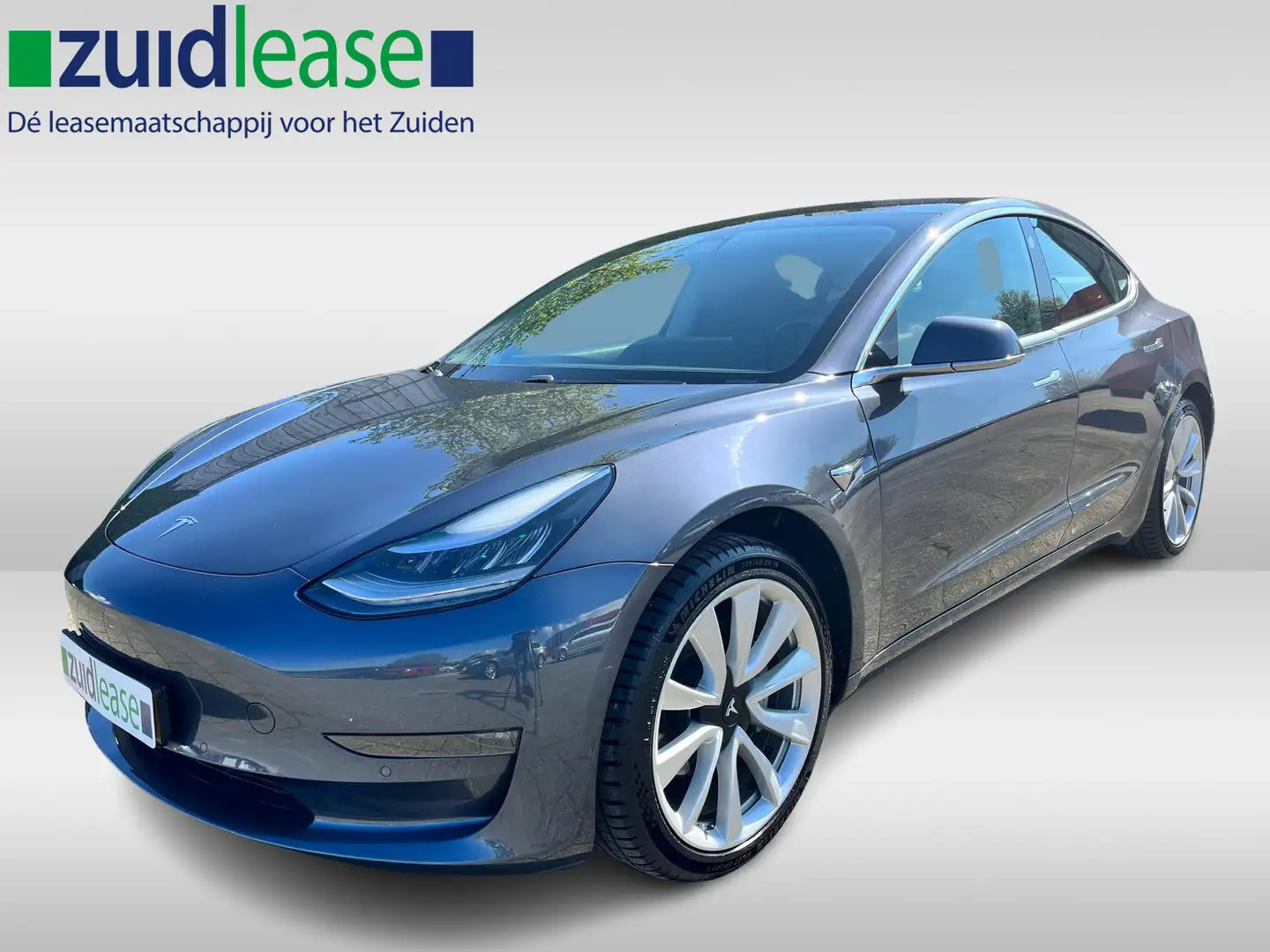 Tesla Model 3 Long Range 75 kWh | 351PK | B. AUTOPILOT | PANO | Grijs - 1