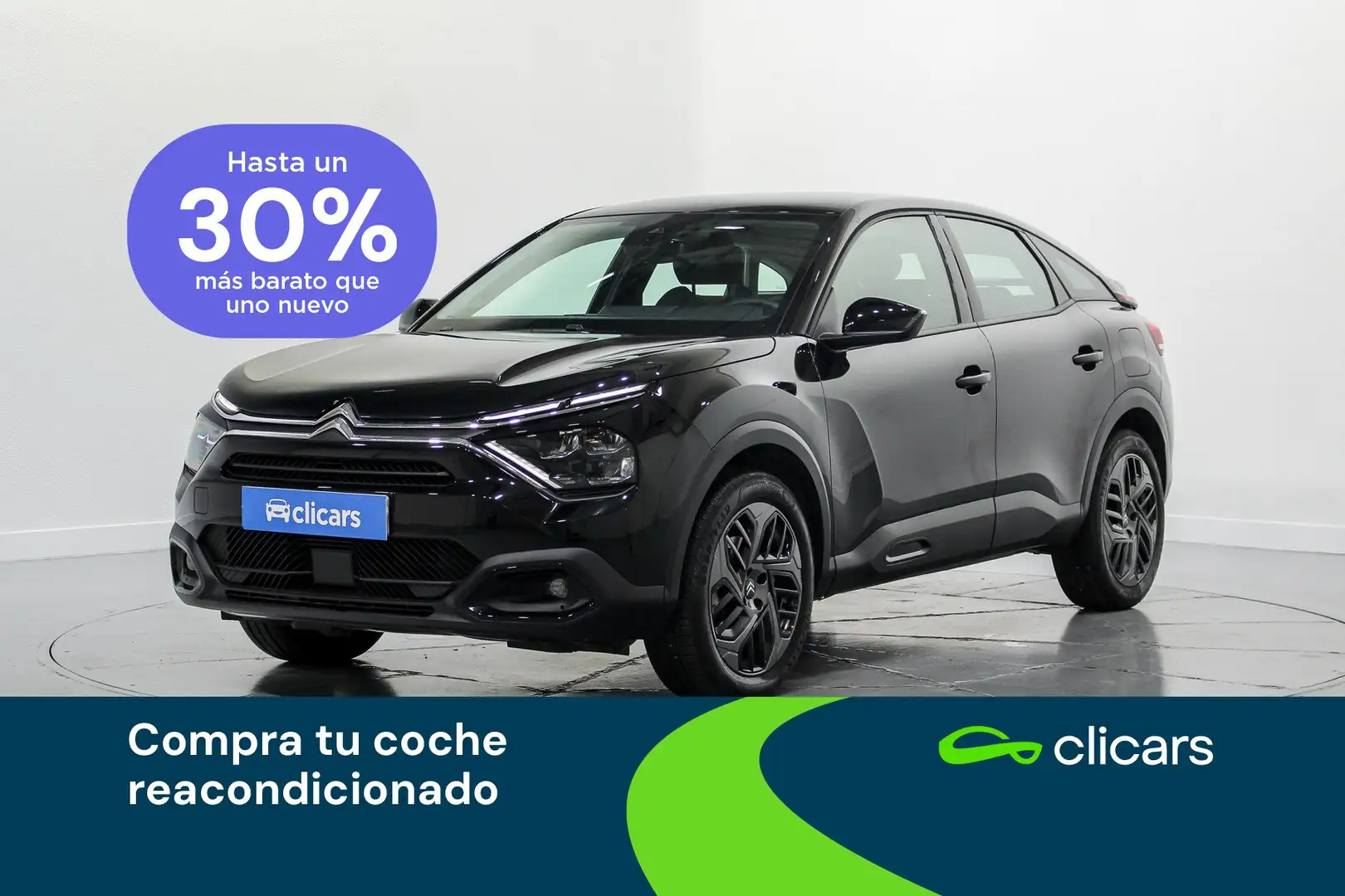 Citroen C4 1.2 PureTech Plus S&S EAT8 130 Negro - 1