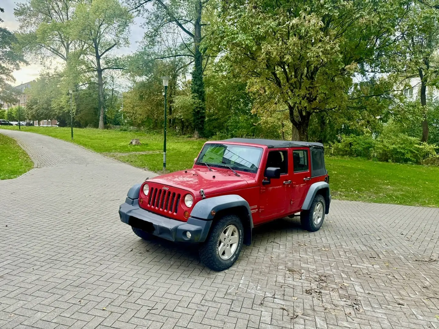 Jeep Wrangler Wrangler 2.8 CRD Rood - 1