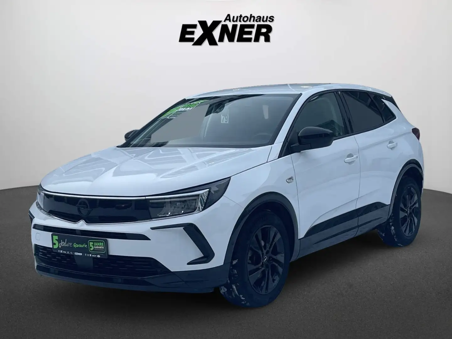 Opel Grandland 1.2 Turbo GS LINE LED+PDC+Klimaautoma. Weiß - 2