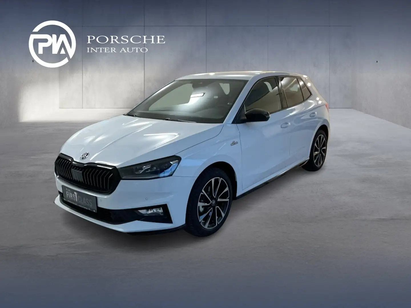 Skoda Fabia Monte Carlo TSI DSG Weiß - 1