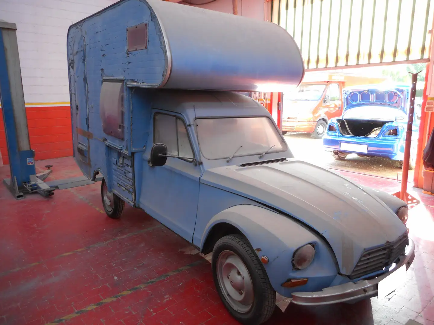 Citroen Acadiane Camper Blue - 1