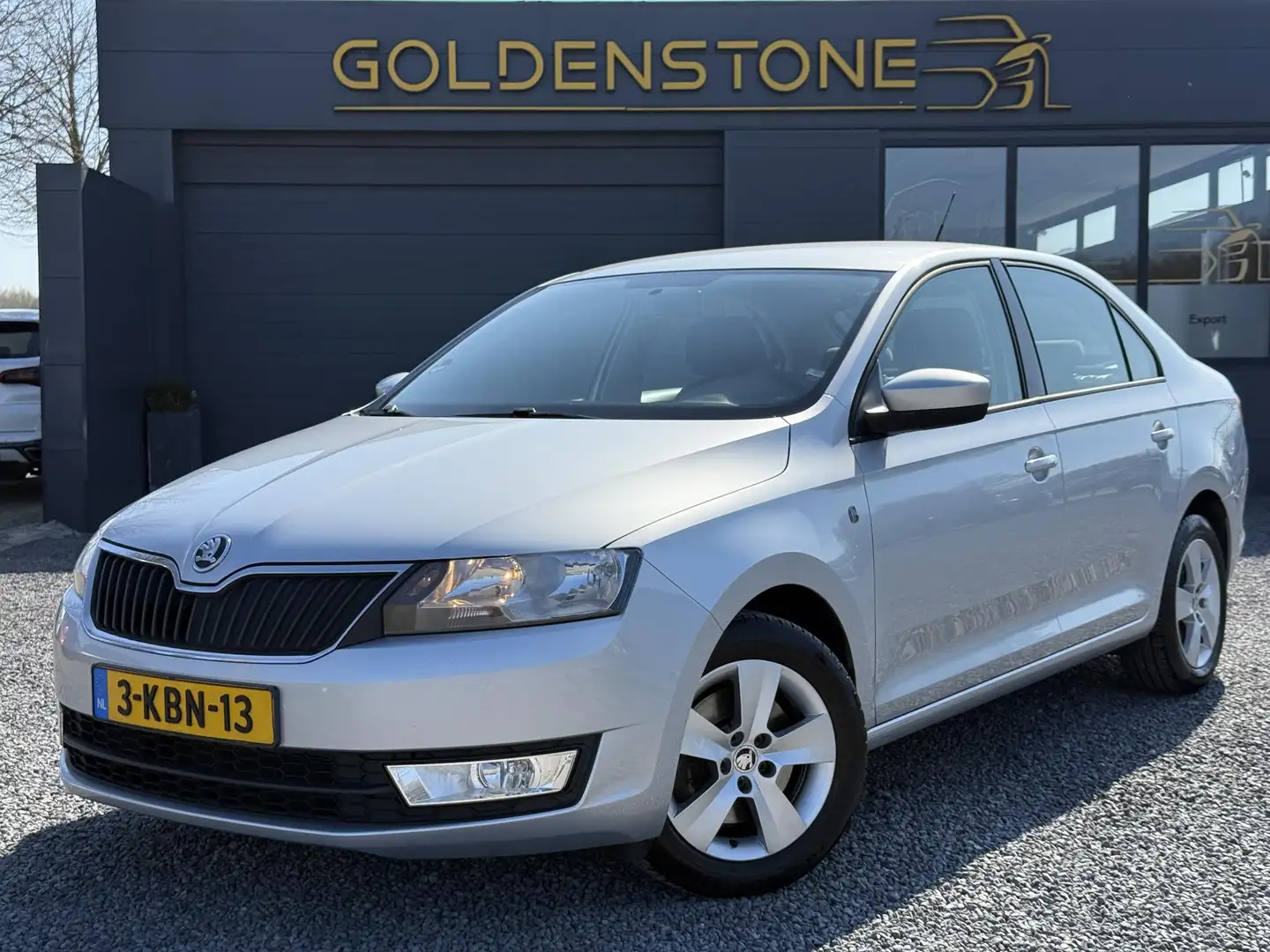 Skoda Rapid/Spaceback 1.2 TSI Greentech Ambition 2e Eigenaar,Airco,Cruis Šedá - 1