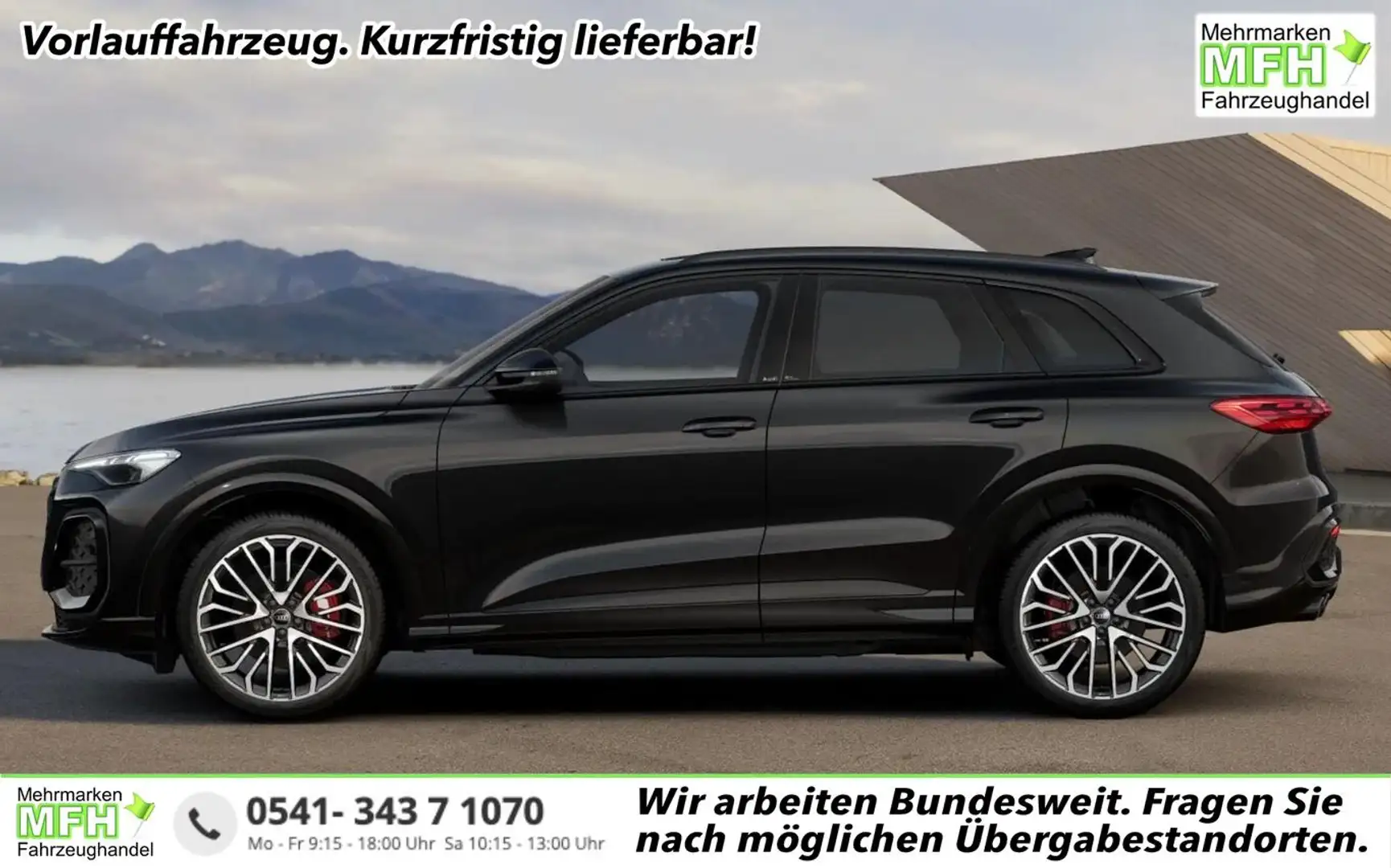 Audi SQ5 Edition one TFSI neuMod Tech+ Pano Matrix 270 k... Zwart - 1