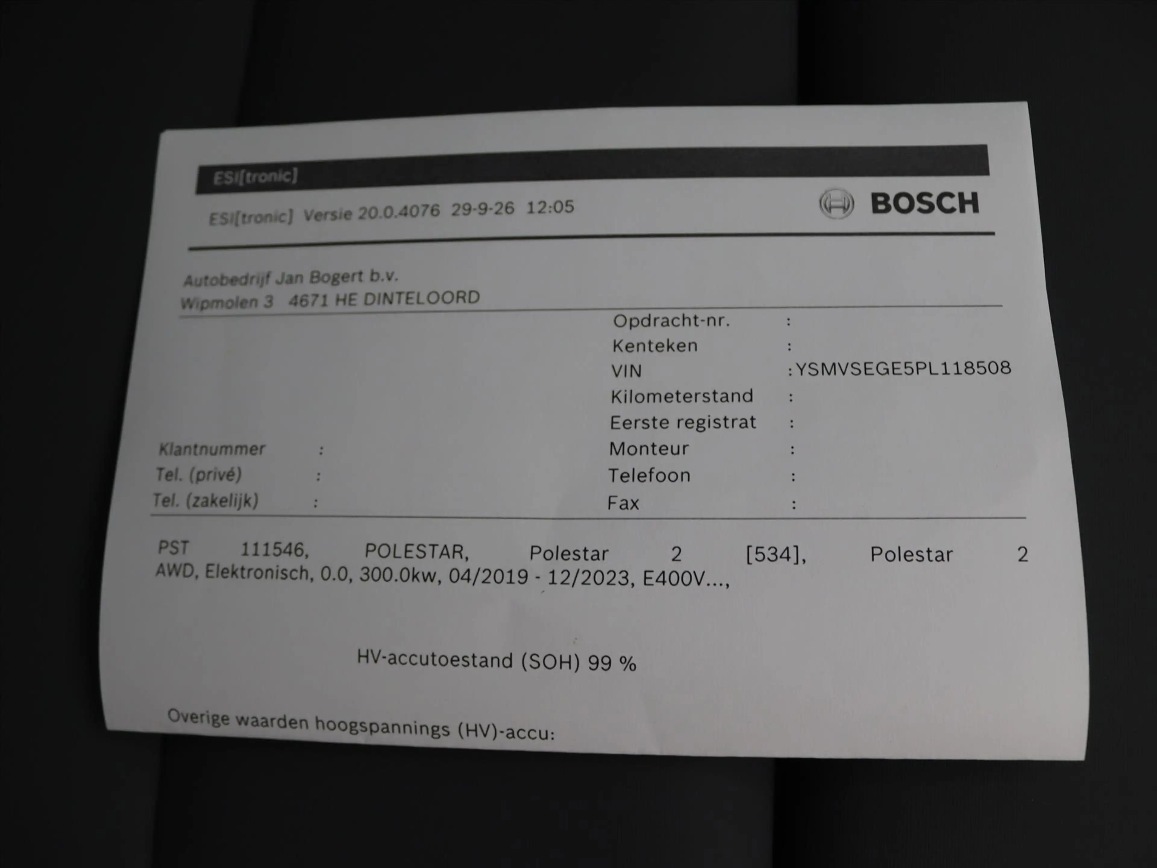 Polestar 2 170 kw Long Range Single Motor 78 kWh 232pk [ WEGK — photo 2