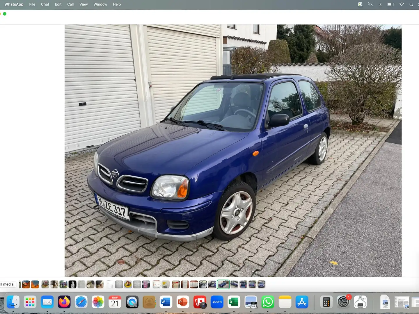 Nissan Micra Micra 1.0 K11 Blau - 2