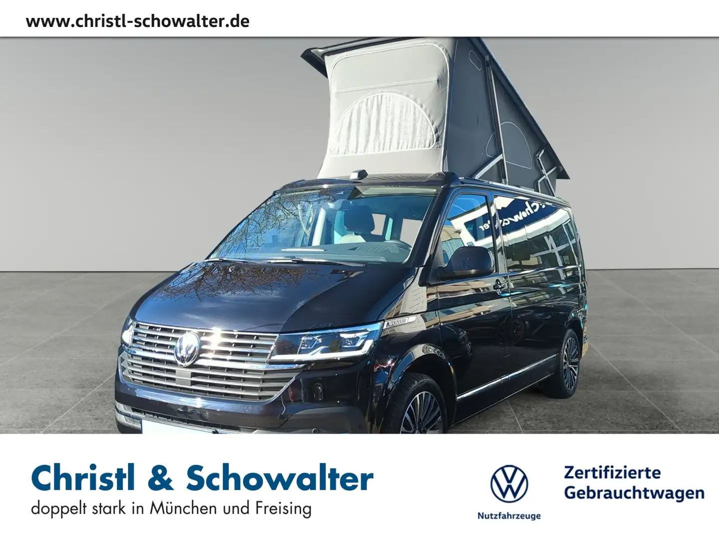 Volkswagen T6.1 California Ocean 2.0 TDI DSG LED NAVI ACC Negru - 1