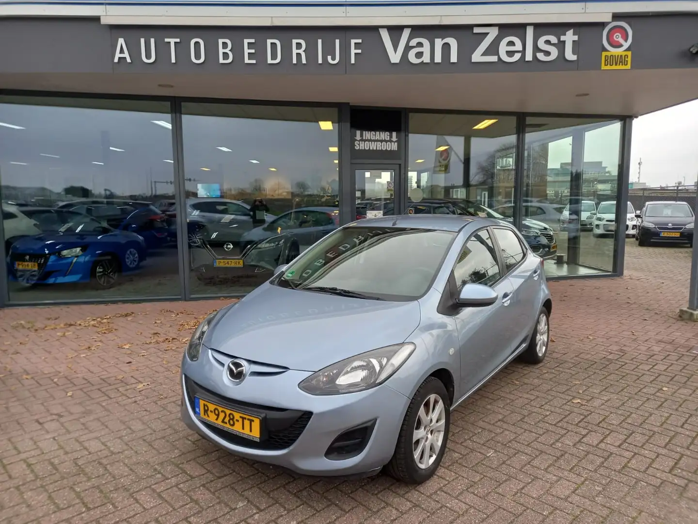 Mazda 2 1.3 Cool, Airco, Elektrische ramen, stuurwiel bedi Bleu - 1