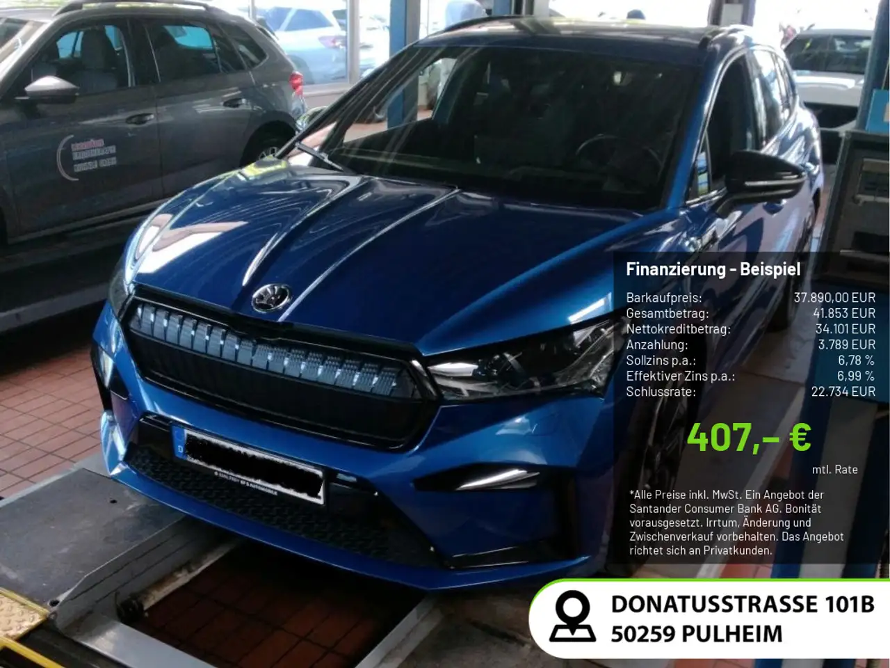 Skoda Enyaq iV 80 Sportline LED NAVI AHK 360° PANO — photo 1 of 19