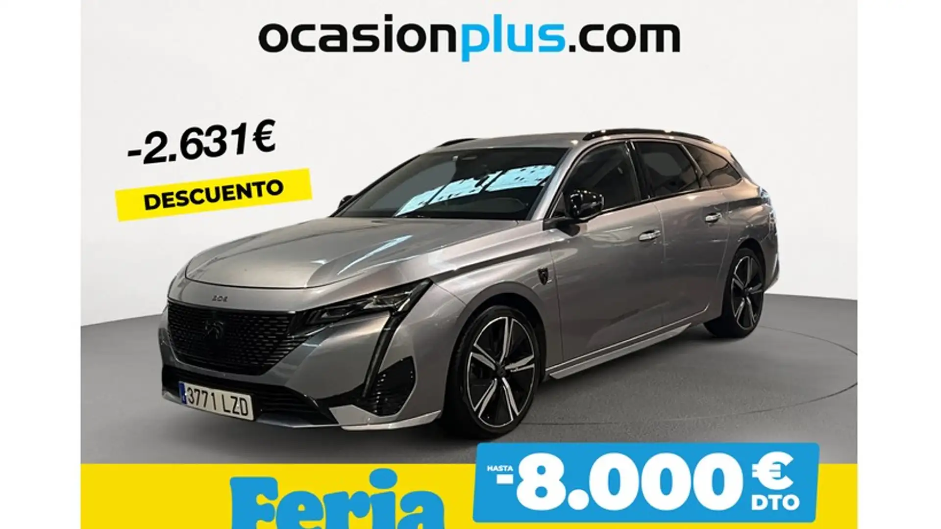 Peugeot 308 SW 1.5 BlueHDi S&S GT EAT8 130 Gris - 1