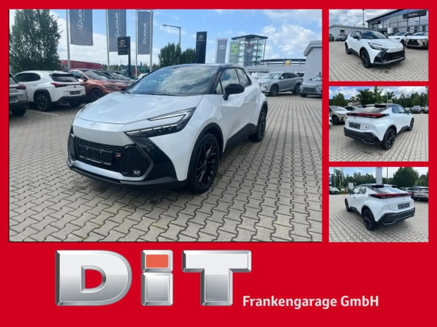 Toyota C-HR 2.0 Plug-in Hybrid FWD GR Sport JBL, Kamera Weiß - 1