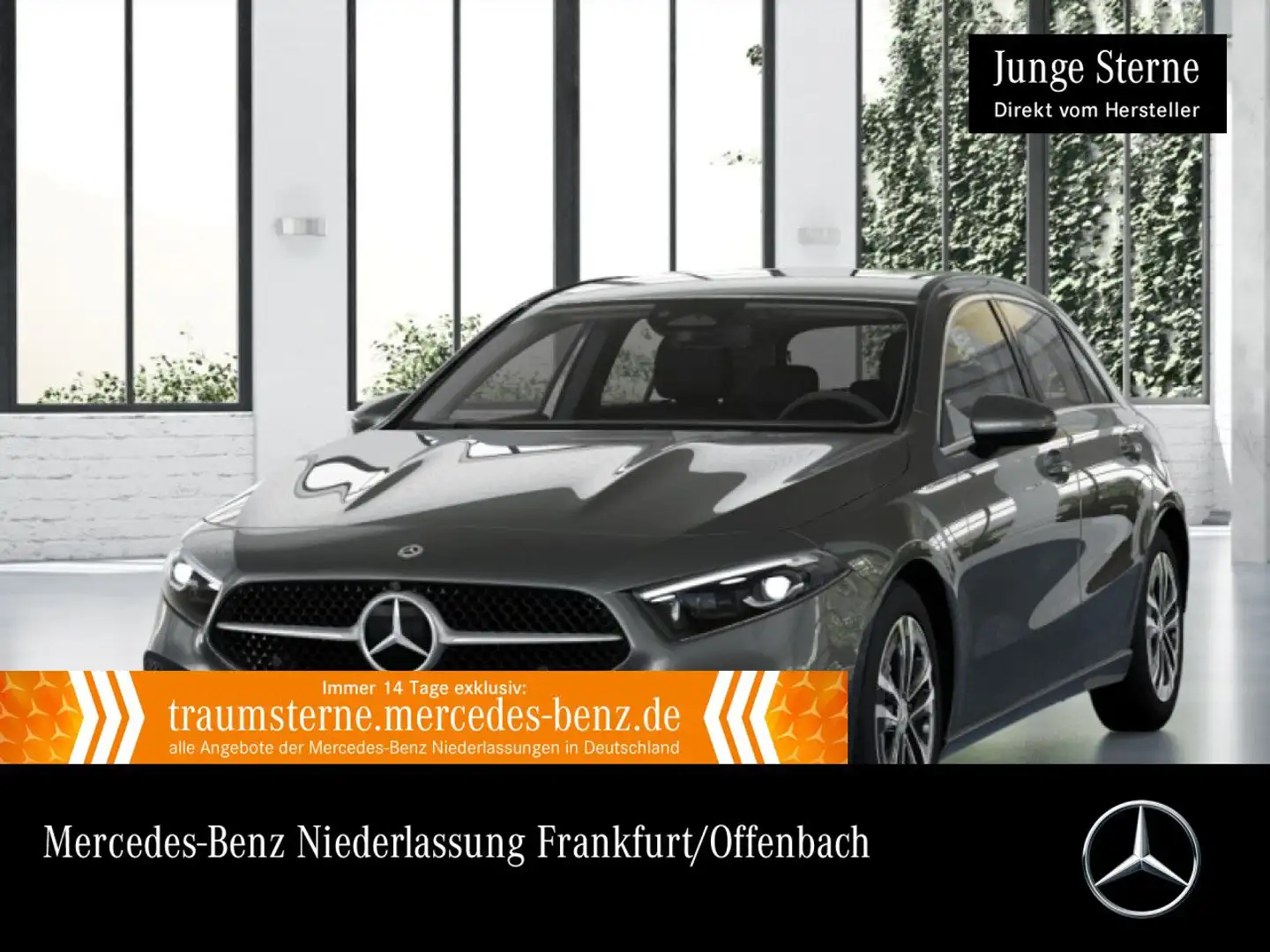 Mercedes-Benz A 200 PROGRESSIVE+MULTIBEAM+BURMESTER+TOTW+7G Grau - 1
