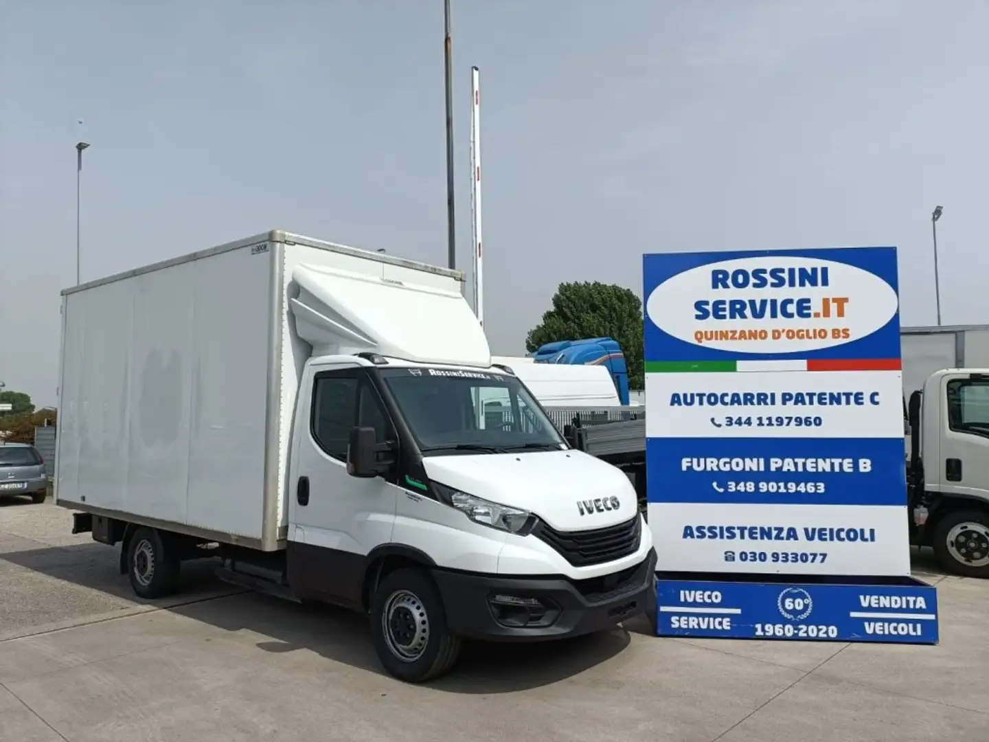 Iveco Daily 35S14N 3000 cc FURGONE BOX CNG METANO P 3750 Fehér - 1