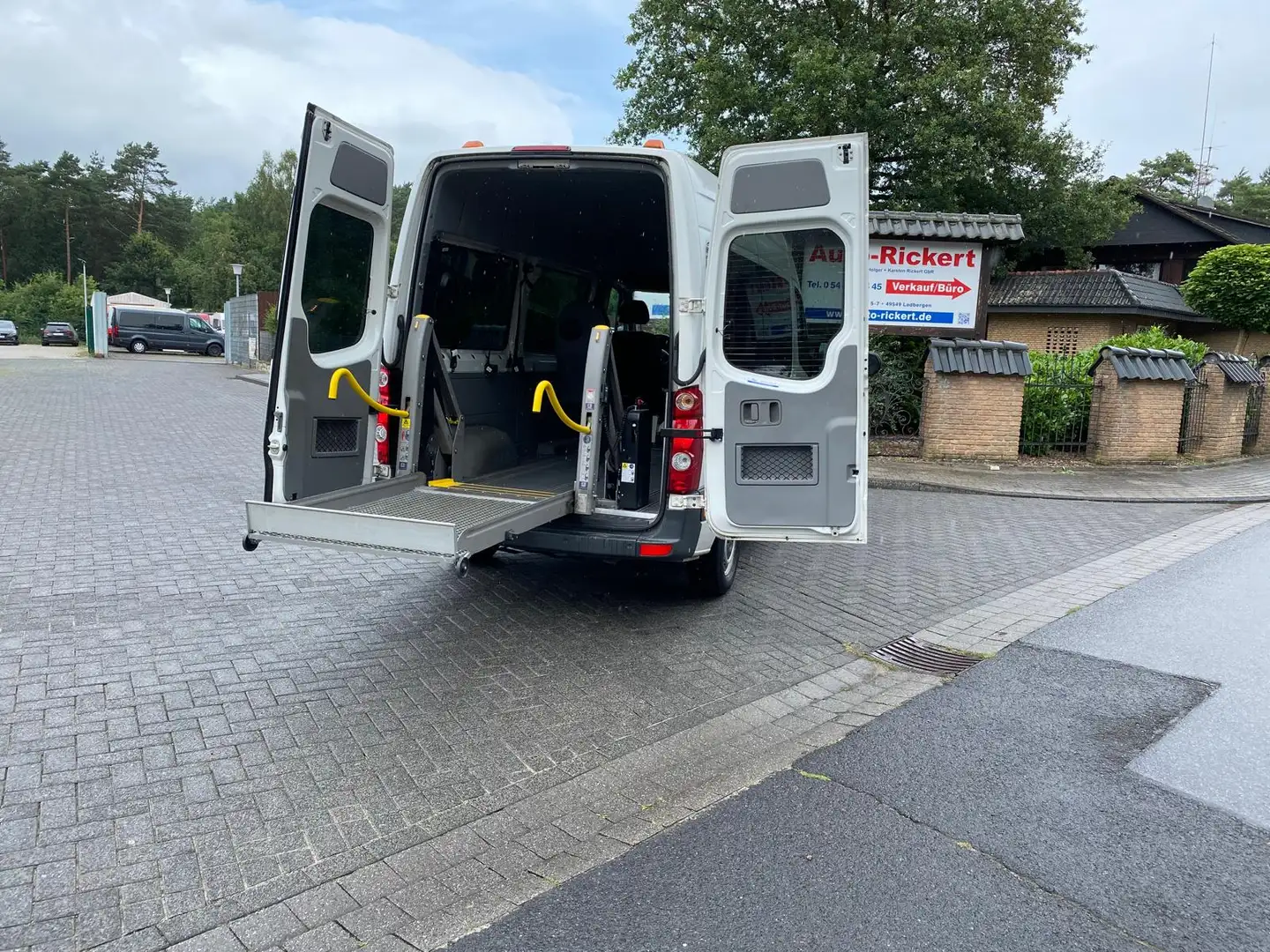 Volkswagen Crafter 35 L2H2 Hochdach Systemboden Lift, Einzelsitze Rol Alb - 1