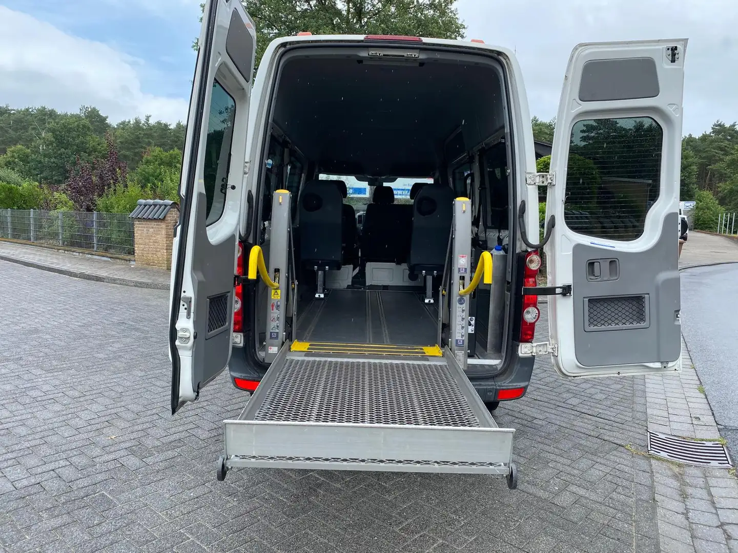 Volkswagen Crafter 35 L2H2 Hochdach Systemboden Lift, Einzelsitze Rol Alb - 2