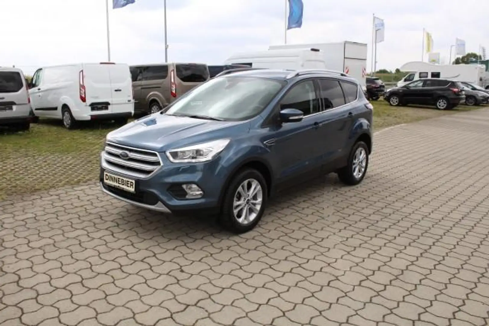 Ford Kuga 1.5L Titanium 4x4 Automatik*AHK*Xenon*Navi Blauw - 2