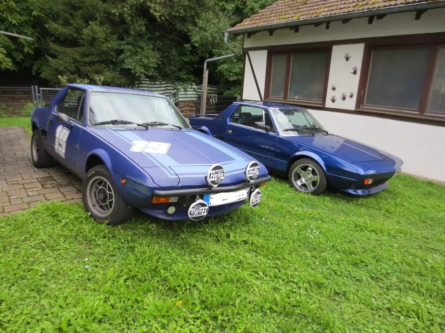 Fiat X 1/9 RALLY  H-Kennzeichen Modrá - 1