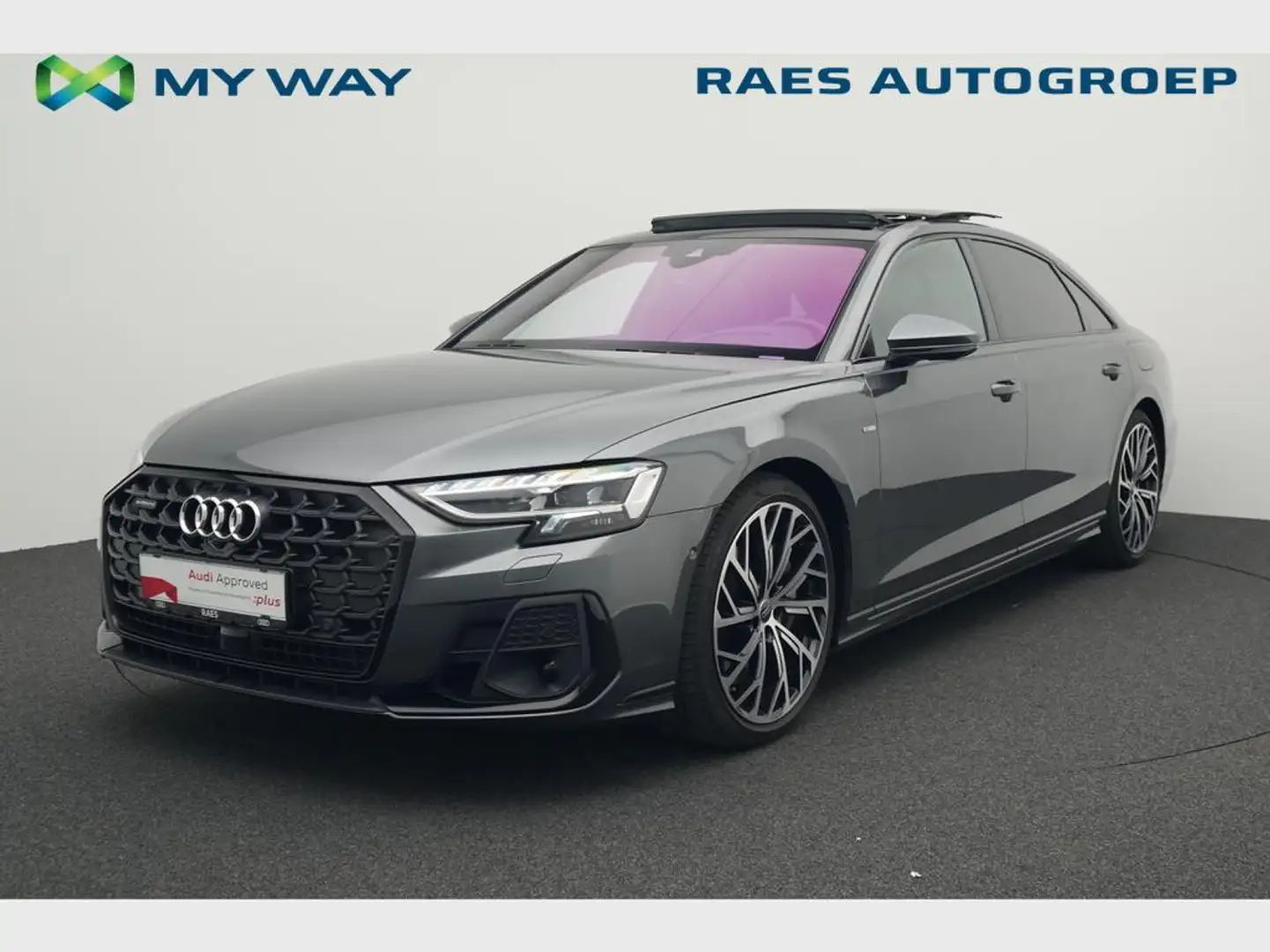 Audi A8 Long PHEV -48gram- 60 TFSI e Quattro Tiptronic (340 kW) Grau - 1