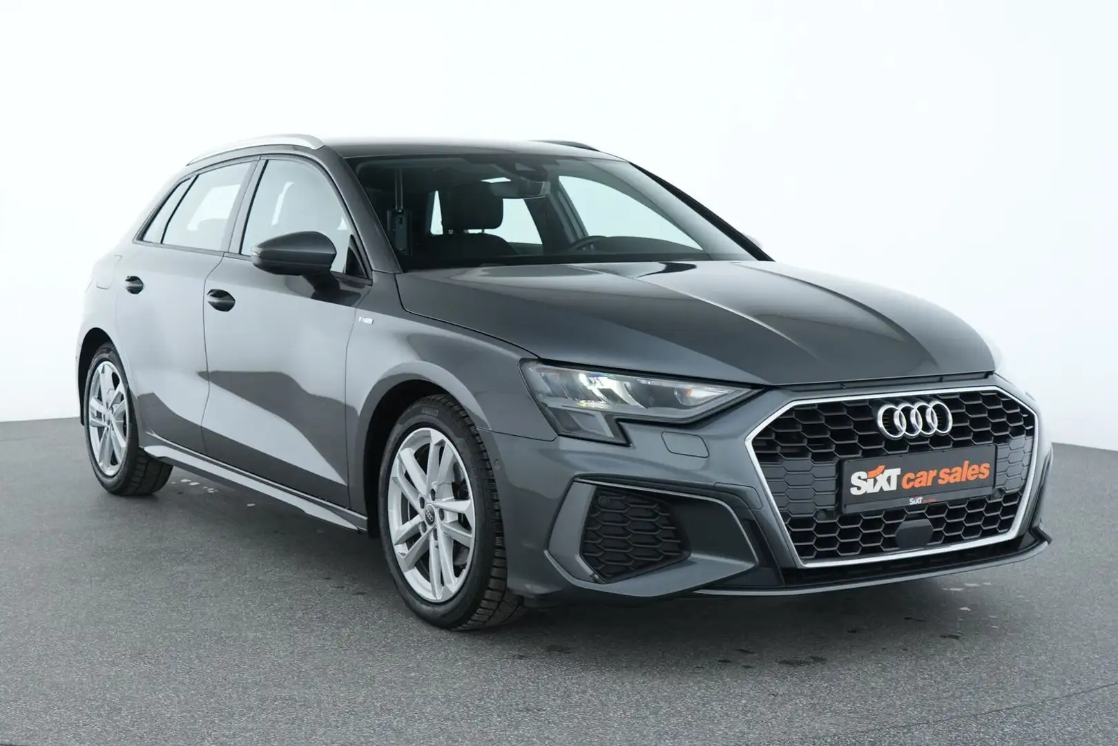 Audi A3 35 TDI SB S line|NAV|LED|SHZG|PDC+CAM|virtual Grijs - 1