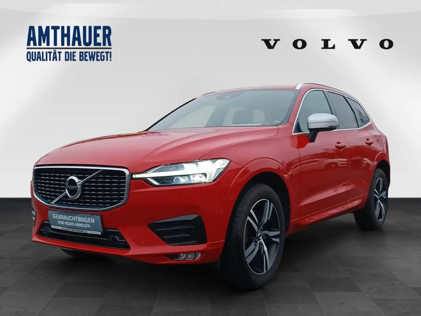 Volvo XC60 D5 AWD R-Design Head-up/AHK/Panorama Rot - 1