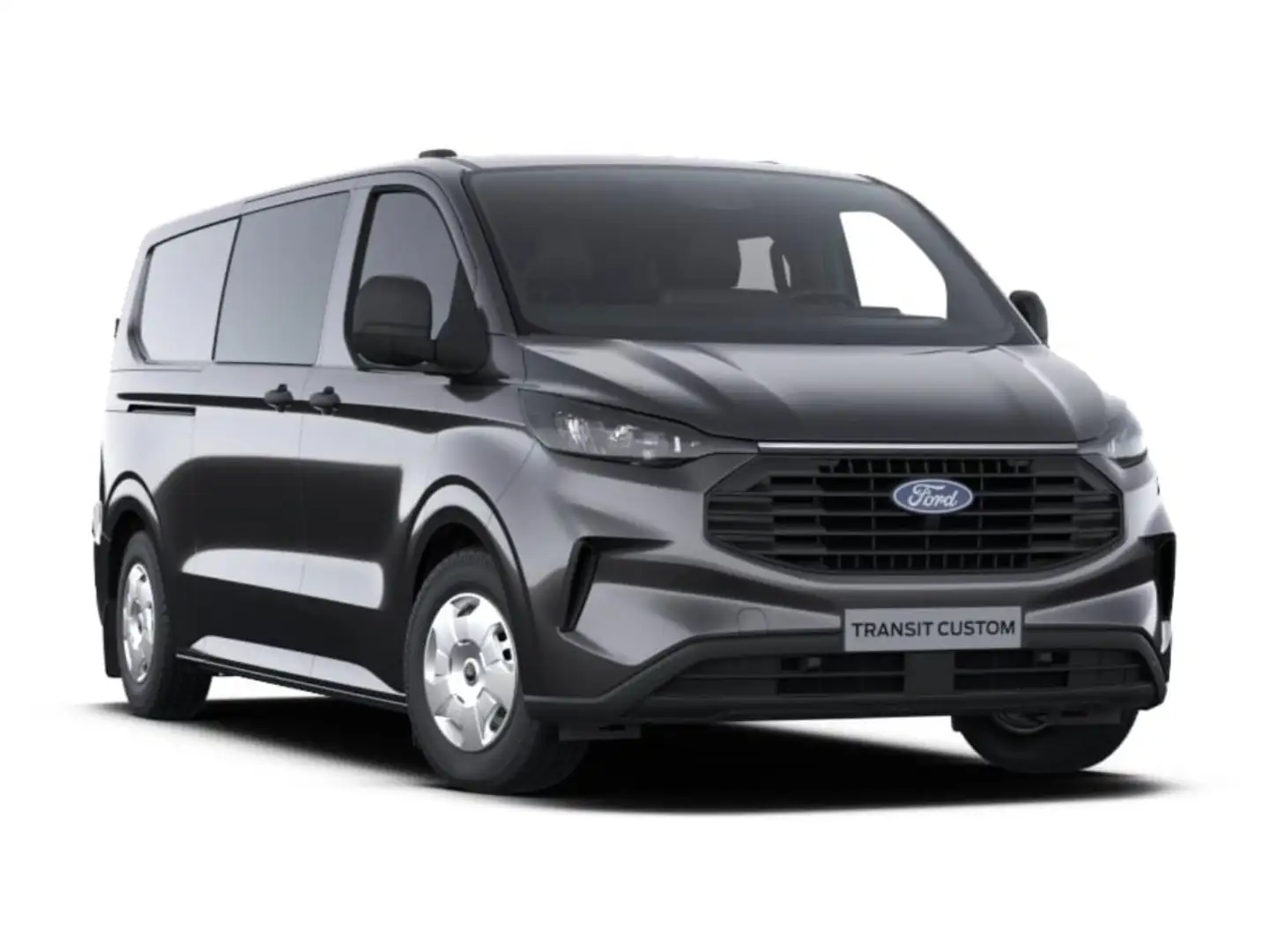 Ford Transit Custom DCAB TREND 320 L2H1 2.0l Eblue 150cv -MAN-MAGNETIC Gris - 1