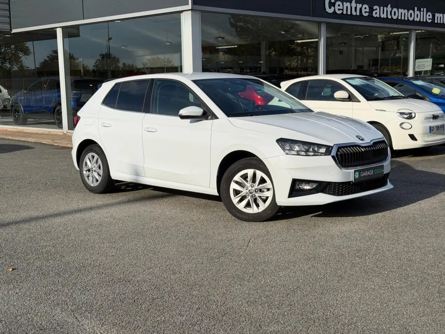 Skoda Fabia 1.0 TSI 95 ch EVO 2 BVM5 Selection Blanc - 1