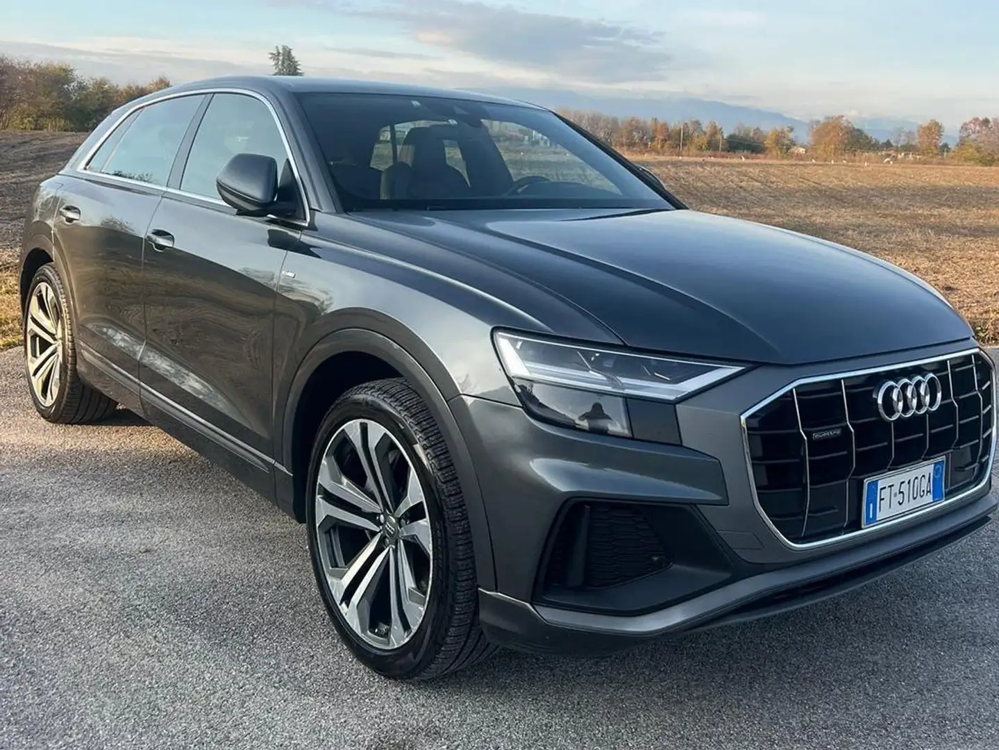 Audi Q8 Q8 I 2018 50 3.0 tdi mhev Sport quattro tiptronic Grigio - 2