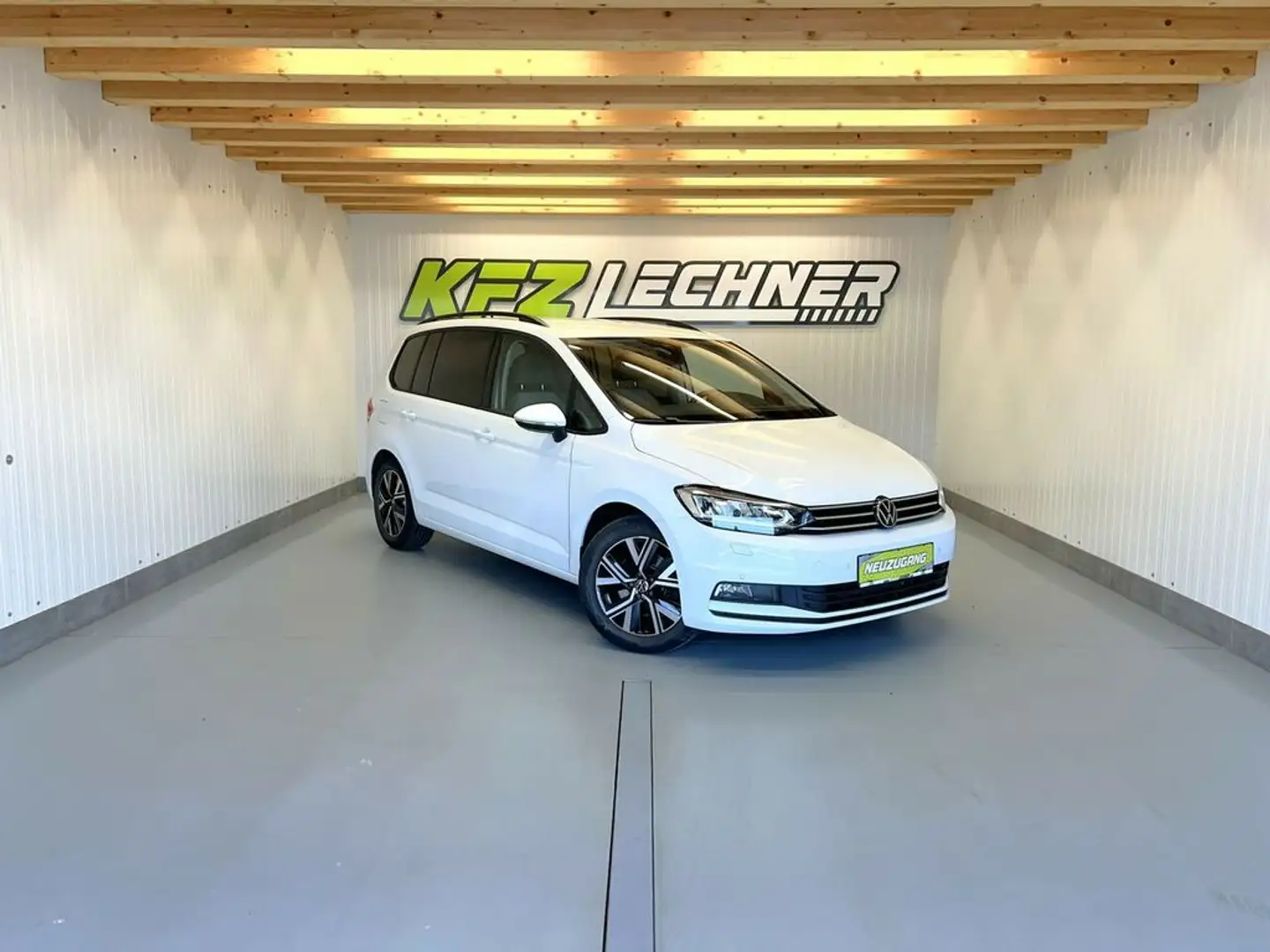 Volkswagen Touran 1,5 TSI DSG LED*ACC*NAVI*R-KAM*SHZ Weiß - 1
