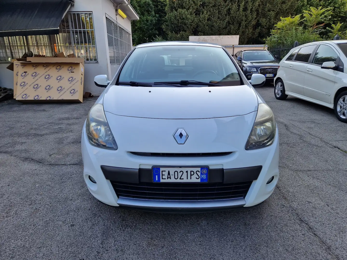 Renault Clio Clio III 2009 5p 1.2 16v Luxe Bianco - 2
