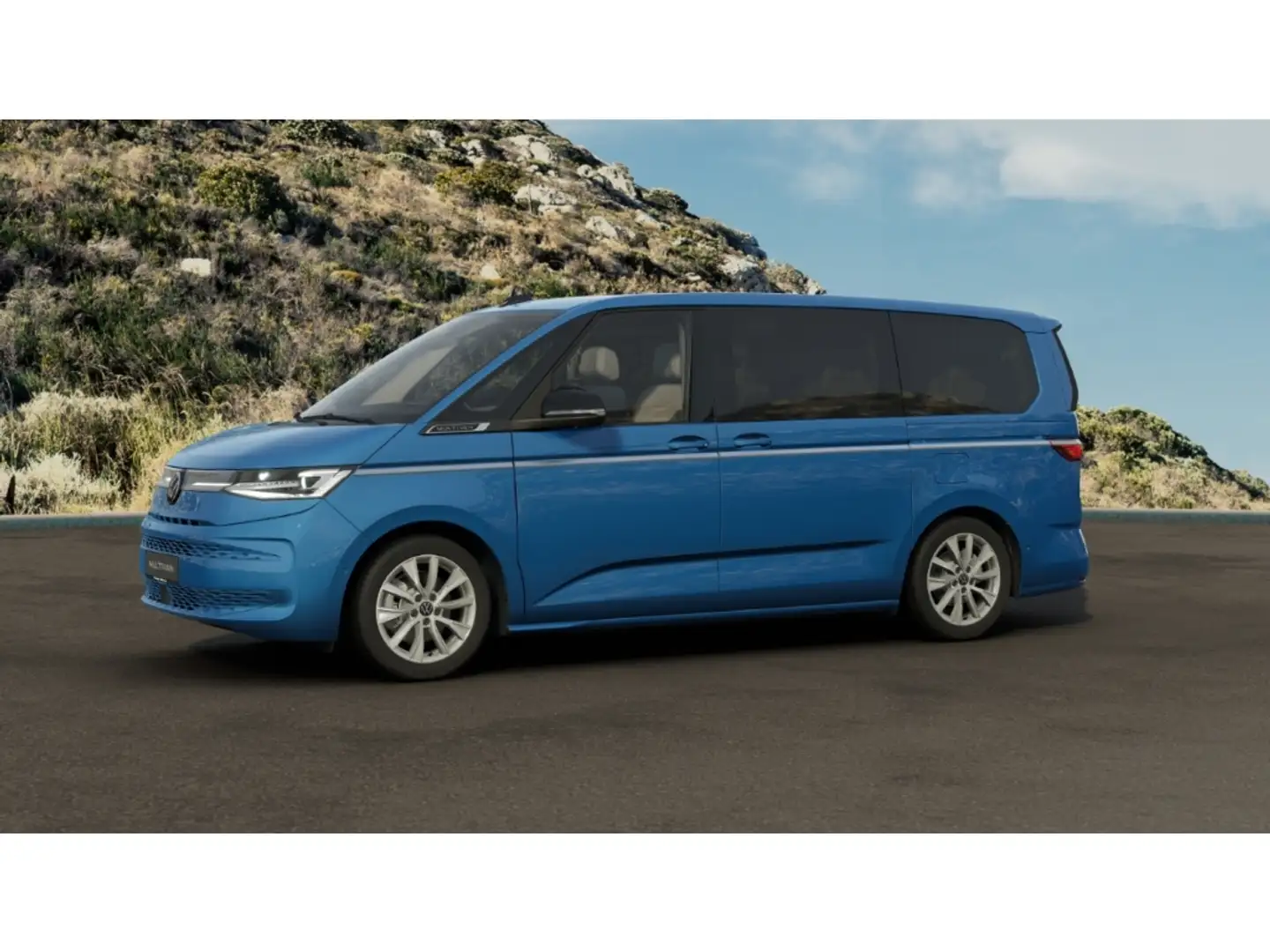 Volkswagen T7 Multivan 1,5 TSI eHybrid DSG 4Motion Style LÜ HUD AHK-klapp Blau - 2