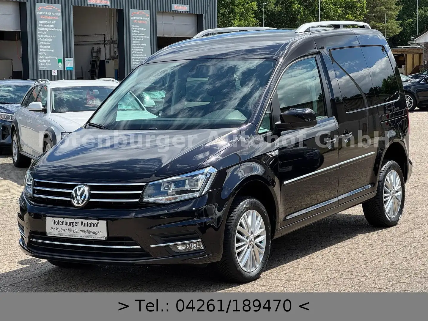 Volkswagen Caddy 2.0 TDI*HIGHLINE*BMT*4MOTION*LEDER*TÜV NEU Schwarz - 2