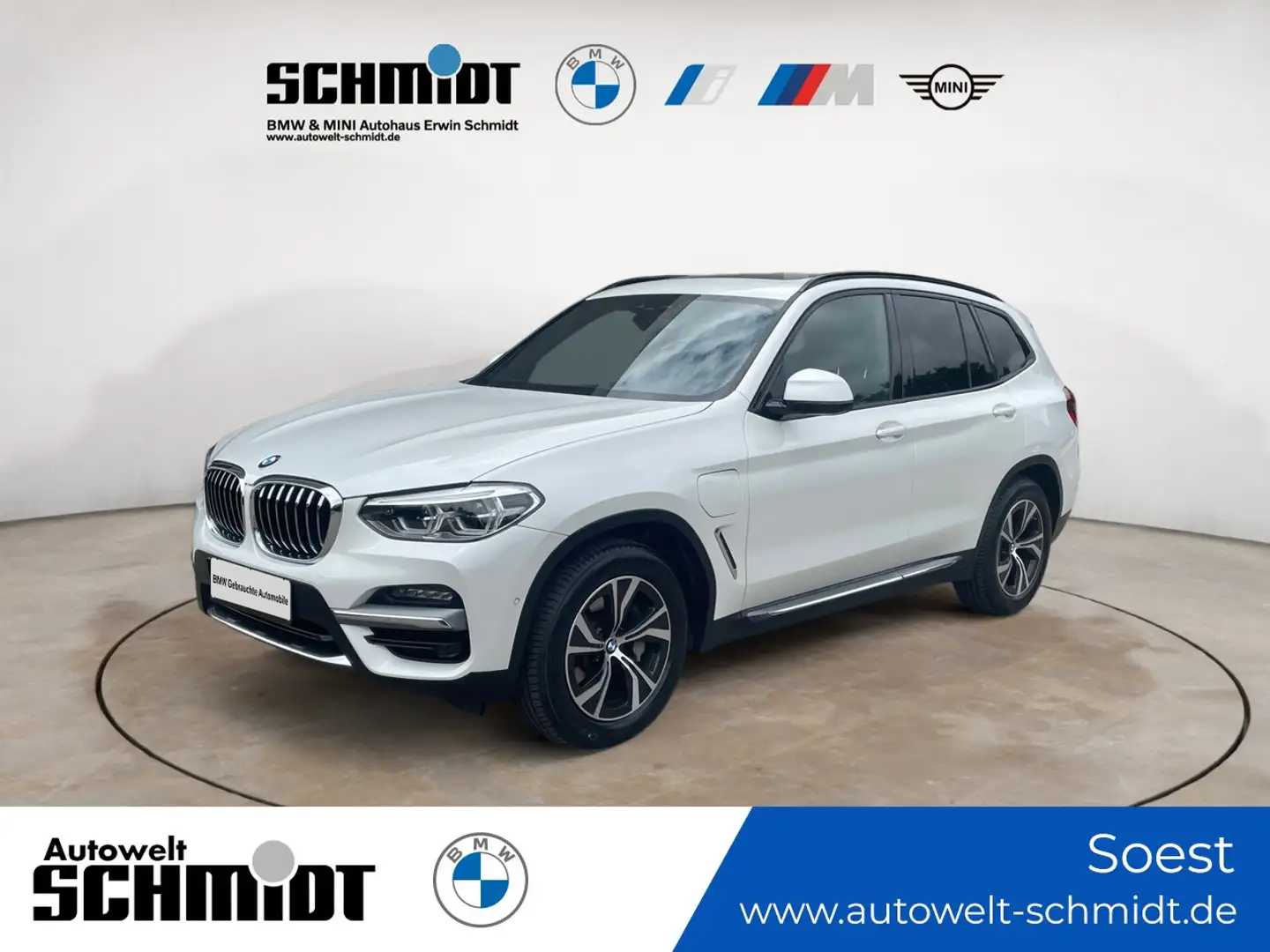 BMW X3 xDrive30e Luxury Line + GARANTIE Weiß - 1