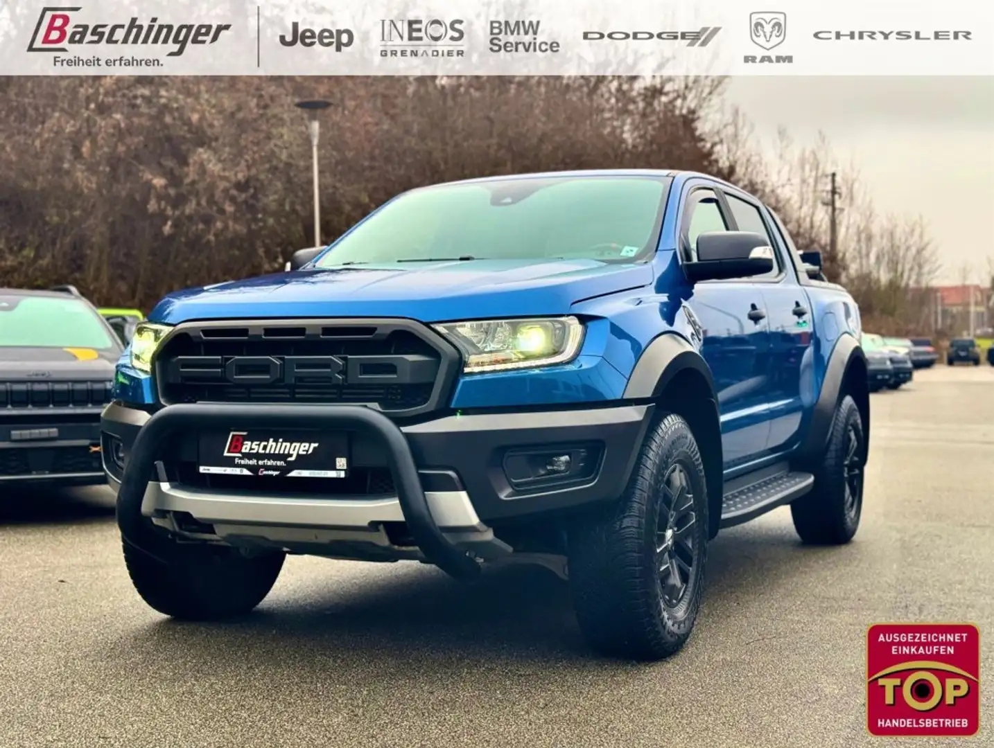 Ford Ranger Doppelkabine Raptor 4x4 Blau - 1