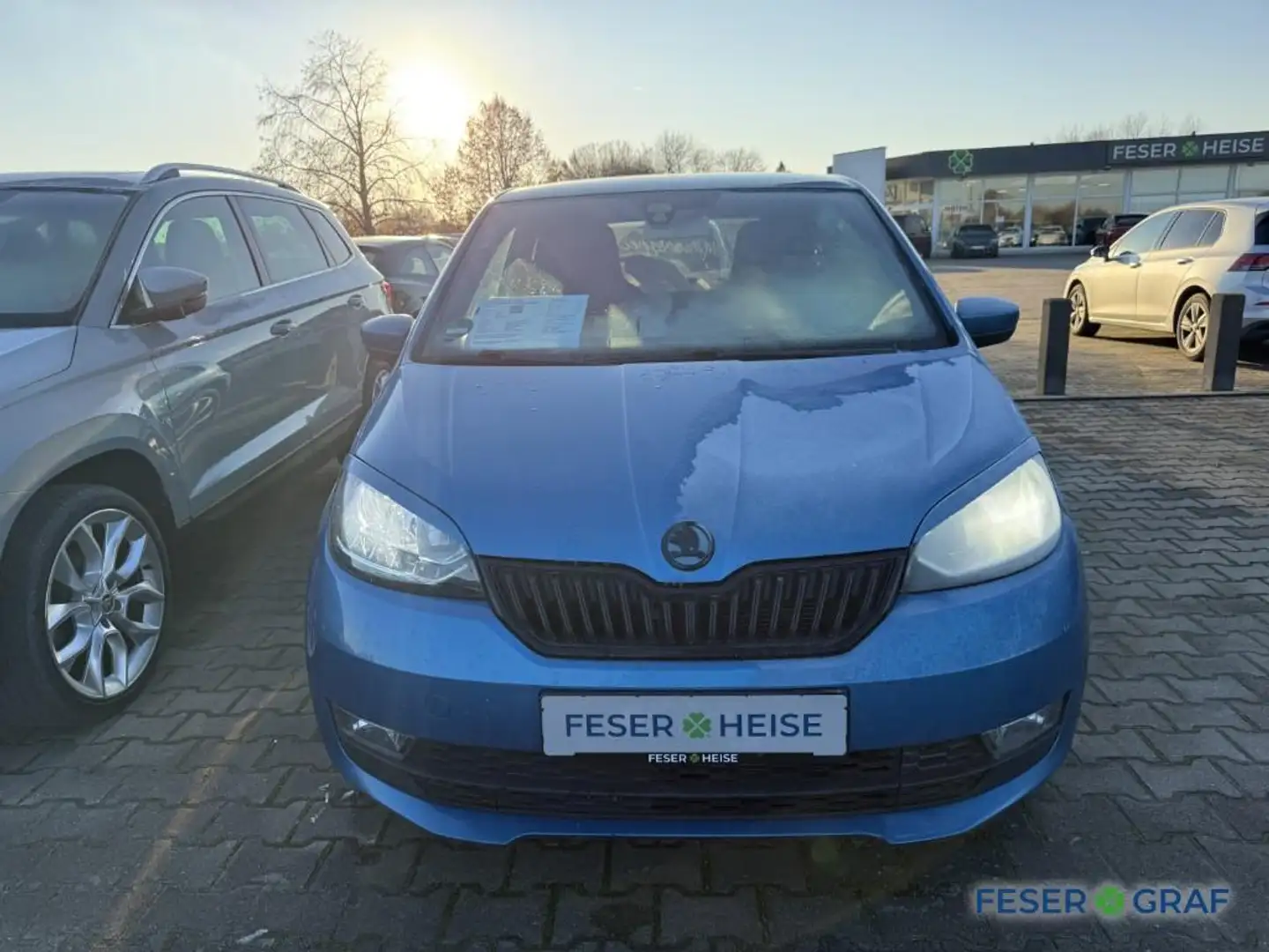 Skoda Citigo 1.0 Style SHZ*Climatronic*LM*Bluetooth*USB* Blau - 2