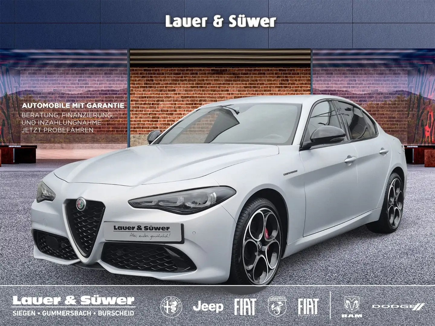 Alfa Romeo Giulia Competizione Q4 Silber - 1