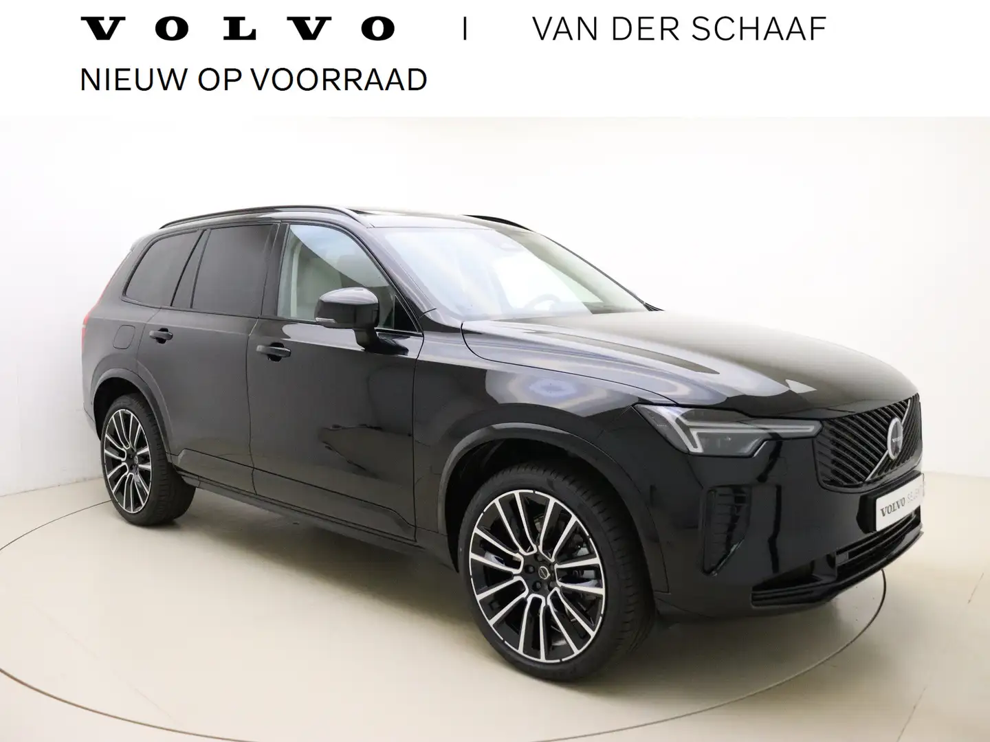 Volvo XC90 T8 455pk AWD Ultra Dark / Luchtvering / B&W Audio Zwart - 1