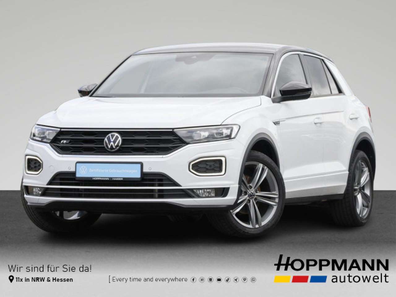 Volkswagen T-Roc 2022 — 1.5 TSI R-Line Navi AHK Kamera LED