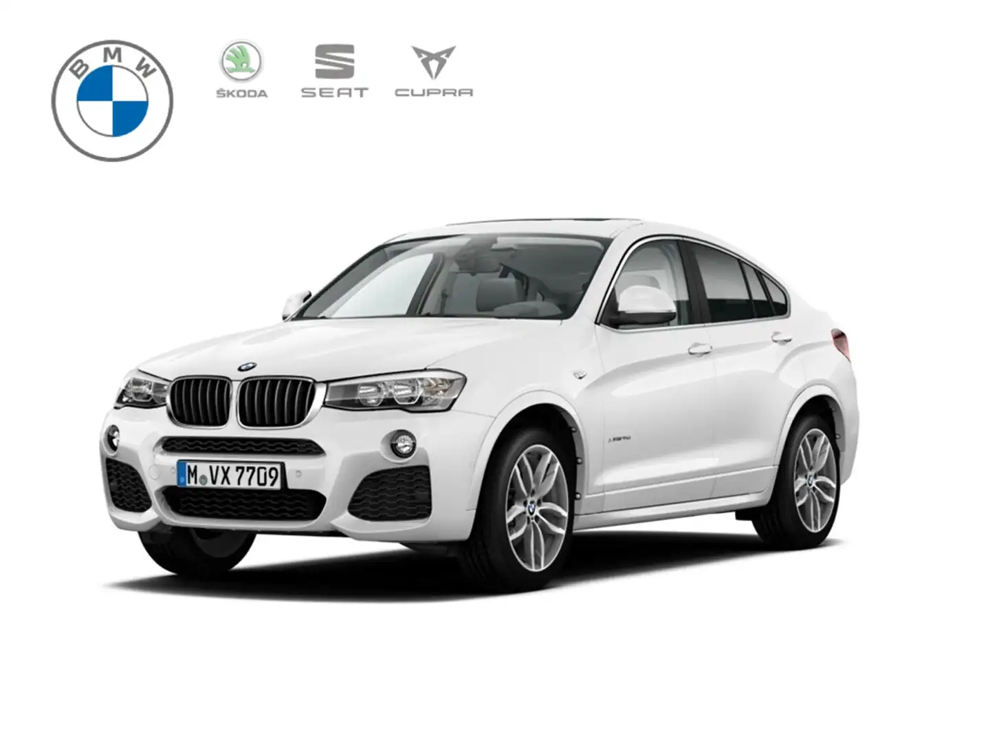 BMW X4 xDrive 20d M Sport HUD Navi Leder Soundsystem Bi-X White - 1