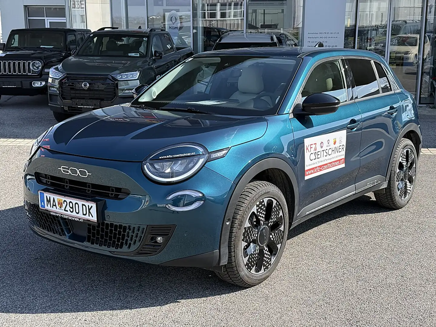 Fiat 600 Hybrid mHEV 145 6-Gang eDCT La Prima Grün - 1